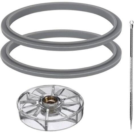 2 Pièces Bague d'étanchéité Joints pour nutribullet Original 600/ Pro 900 Blender, avec Haut Engrenage de Base Pièces de Rechange Nutribullet Accessoires