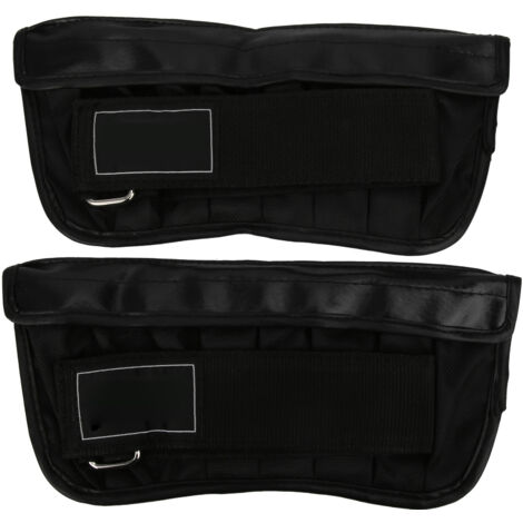 2 Pièces Bandage Poignet 1‑4KG Ajustable Sangle Boxe Cuir Synthétique Sac de Frappe