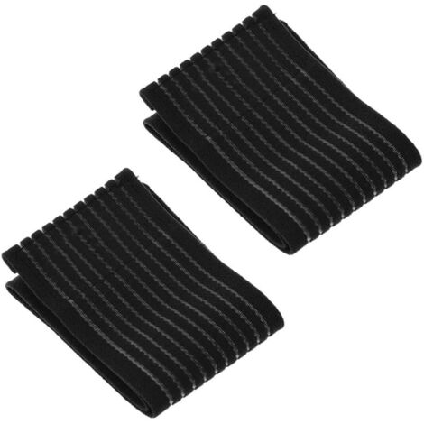 2 Pièces Bandage Poignet, Élastique et Ajustable en Polyester Respirant, Sangles de Compression réglables pour Tennis Sports Exercice d'Entraînement Hommes Femmes