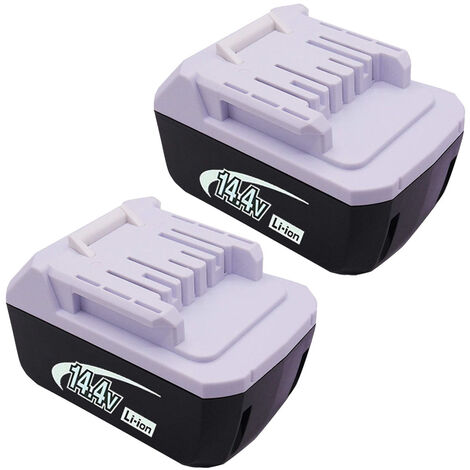 (2 pièces) Batterie Pour Makita BL1440G 14,4V 4,0AhBL1411G BL1415G 196375-4 HP347 HP347D JV143D UR140  lithium