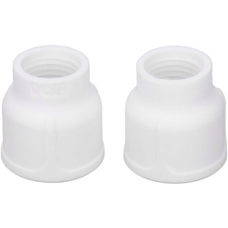 2 Pièces Becs de Soudage TIG en Céramique Blanche, Accessoires de Torche de Soudage pour Modèles DB SR WP 9 20 25