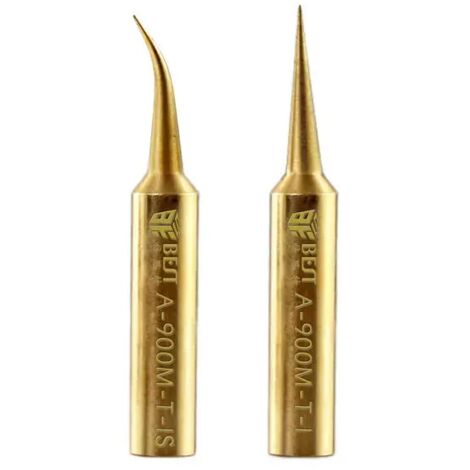2 pièces BEST BES-A-900M-TI + IS pointes de fer à souder fines sans plomb ligne de mouche de haute qualité dédiée