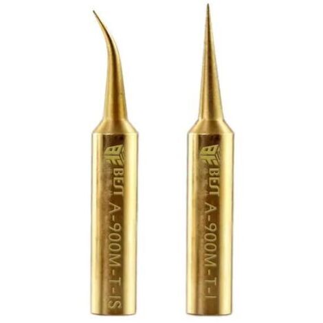 2 pièces BEST BES-A-900M-TI + IS pointes de fer à souder fines sans plomb ligne de mouche de haute qualité dédiée