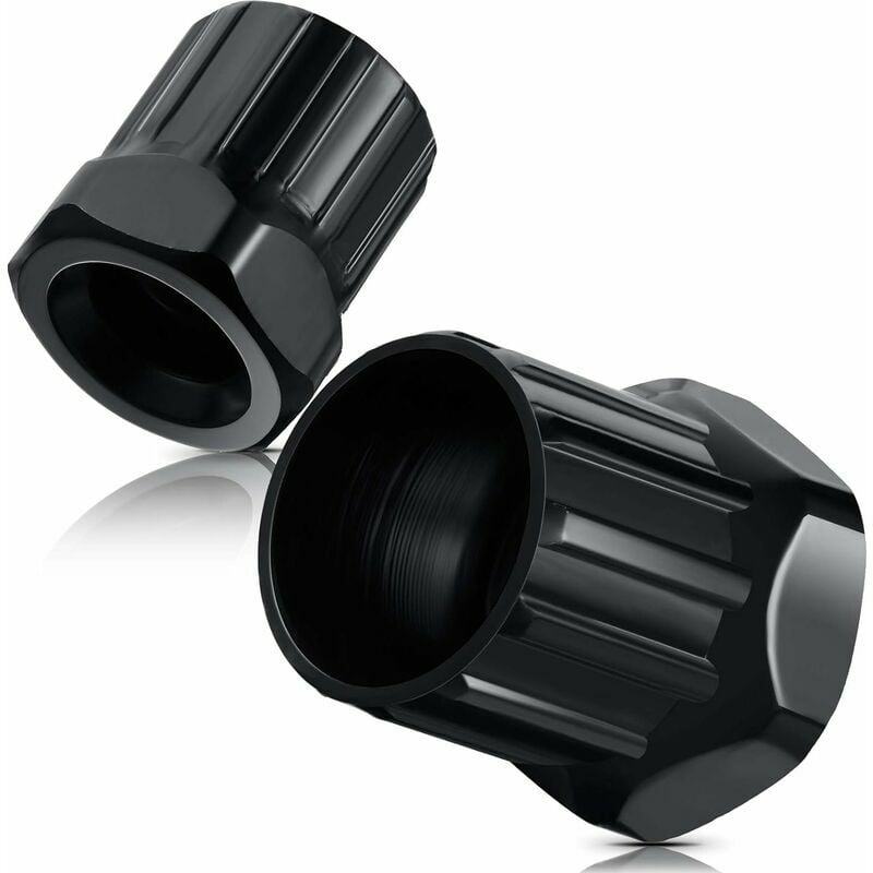 Hoopzi - 2 Pieces Bike Cassette Lockring Tool Mountain Bike Cassette Removal Tool Bicycle co.ukeewheel Remover Repair Lockring Tool for Bikes (Black)