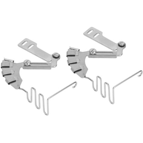 2 Pièces Binder Machine à Coudre 30mm 4 en 1 Acier Inoxydable pour Ourlet Double - Accessoire Couture Professionnel