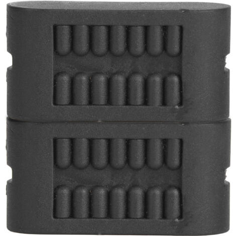 2 pièces Bloc d'Insertion Professionnel pour Planche de Surf et Voile de Sauvetage Noir