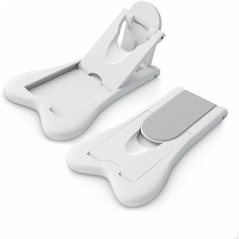 2 pièces Bloqueur de Porte Coulissante Verrouillage de Sécurité pour Bébé Bloqueur de Fenêtre Verrous de Placard de Sécurité Bloqueur de Fenêtre pour Enfant Sans Perçage Facile à Utiliser