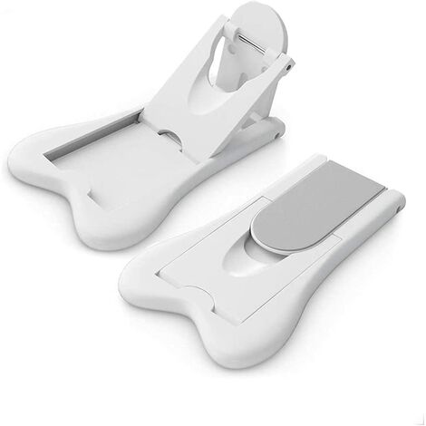 2 pièces Bloqueur de Porte Coulissante Verrouillage de Sécurité pour Bébé Bloqueur de Fenêtre Verrous de Placard de Sécurité Bloqueur de Fenêtre pour Enfant Sans Perçage Facile à Utiliser