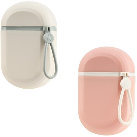 2 Pièces Boite a Savon Voyage, Porte Savon Voyage Étanche, Boite Shampoing Solide avec Couvercle pour Salle de Bain, Salle de Sport, Camping, École (Blanc + Rose)