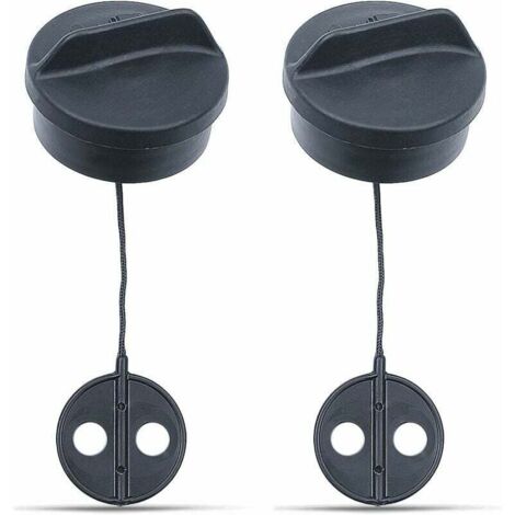 2 Pièces Bouchon de Réservoir pour STIHL FS38 FS45 FS55 FS56 FS80 FS81 FS85 FS88 FS120, AUMEL Bouchon Essence de Débroussailleuse Bouchon de Réservoir Rechange Pièces Détachées