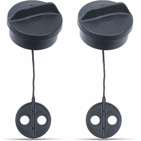 2 Pièces Bouchon de Réservoir pour STIHL FS38 FS45 FS55 FS56 FS80 FS81 FS85 FS88 FS120, AUMEL Bouchon Essence de Débroussailleuse Bouchon de Réservoir Rechange Pièces Détachées