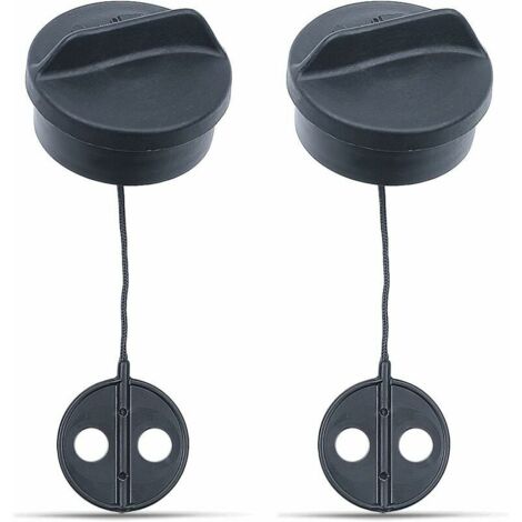 2 Pièces Bouchon de Réservoir pour STIHL FS38 FS45 FS55 FS56 FS80 FS81 FS85 FS88 FS120, AUMEL Bouchon Essence de Débroussailleuse Bouchon de Réservoir Rechange Pièces Détachées