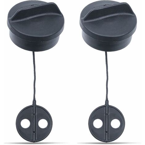 2 Pièces Bouchon de Réservoir pour STIHL FS38 FS45 FS55 FS56 FS80 FS81 FS85 FS88 FS120, AUMEL Bouchon Essence de Débroussailleuse Bouchon de Réservoir Rechange Pièces Détachées