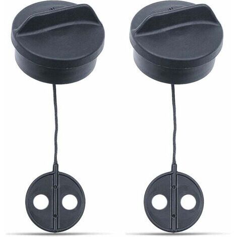 2 Pièces Bouchon de Réservoir pour STIHL FS38 FS45 FS55 FS56 FS80 FS81 FS85 FS88 FS120, AUMEL Bouchon Essence de Débroussailleuse Bouchon de Réservoir Rechange Pièces Détachées