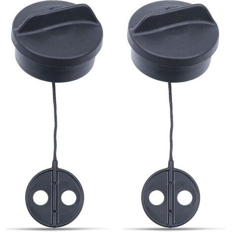 2 Pièces Bouchon de Réservoir pour STIHL FS38 FS45 FS55 FS56 FS80 FS81 FS85 FS88 FS120, AUMEL Bouchon Essence de Débroussailleuse Bouchon de Réservoir Rechange Pièces Détachées