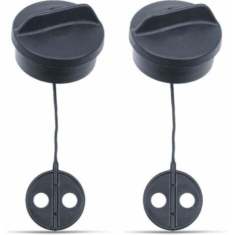 2 Pièces Bouchon de Réservoir pour STIHL FS38 FS45 FS55 FS56 FS80 FS81 FS85 FS88 FS120, AUMEL Bouchon Essence de Débroussailleuse Bouchon de Réservoir Rechange Pièces Détachées