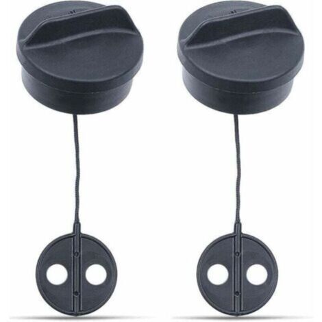 2 Pièces Bouchon de Réservoir pour STIHL FS38 FS45 FS55 FS56 FS80 FS81 FS85 FS88 FS120, XU, AUMEL Bouchon Essence de Débroussailleuse Bouchon de Réservoir Rechange Pièces Détachées -