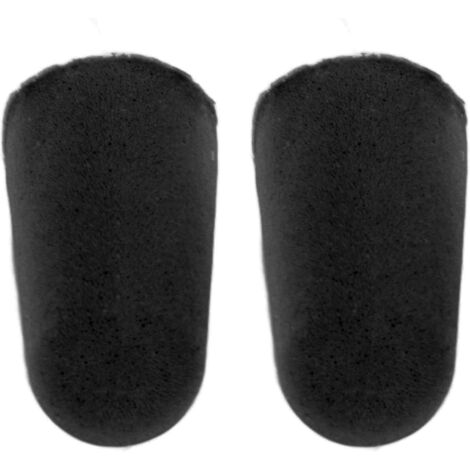 2 Pièces Bouchons Auditifs en Mousse Réutilisables, Protection Anti-Bruit pour Nuit Profonde, Noir