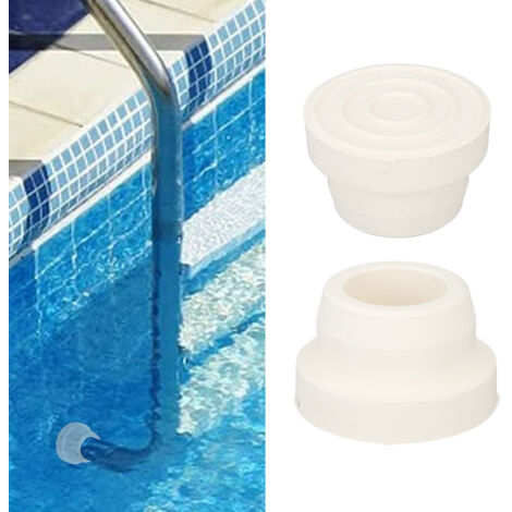 2 Pièces Bouchons en Caoutchouc pour Échelle de Piscine Convient aux Petites Échelles de Piscine Souterraines-AUTRES