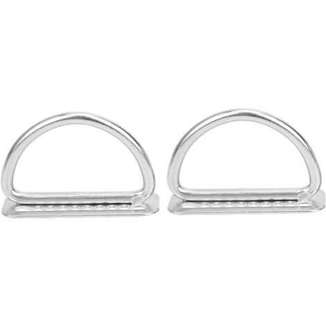 2 pièces Boucle en Acier Inoxydable 304 pour Ceinture de Plongée, Fermoir de Sécurité pour Sports Nautiques