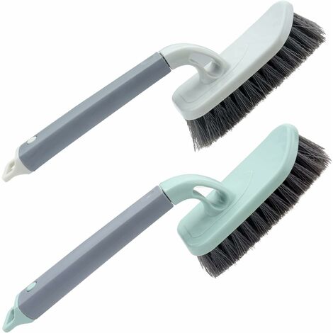 2 pièces brosse à nettoyer les sols - Brosse à nettoyer les rainures, salle de bain, douche, évier, brosse à nettoyer les sols, brosse à nettoyer les gouttières-HARRY
