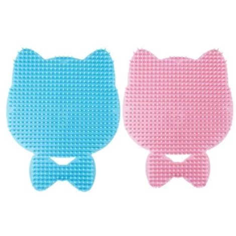 2 Pièces Brosse d'Angle de toilettage pour Chat, doux brosse chat, massage chat, Coin de Mur Brosse de Massage,Chat Adore se