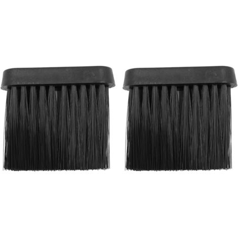 2 pièces Brosse de Foyer Brosse de cheminée tête de Brosse de Rechange pour Le Nettoyage Autour de Votre feu et cheminée