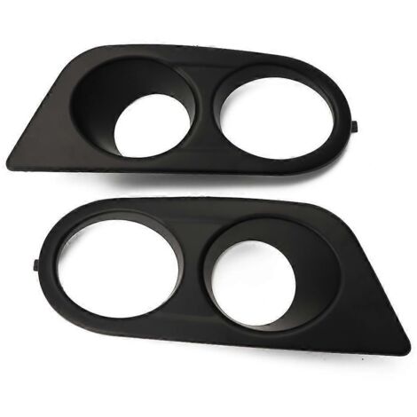 2 pièces Cache-conduit à double orifice pour feux antibrouillard avant de pare-chocs pour BMW E46 M3 2001-2006