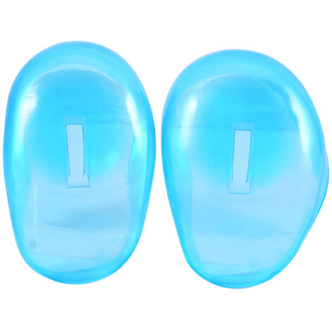2 Pièces Cache-Oreilles Bleus Protection Anti-Taches pour Éviter la Coloration des Protège-Oreilles