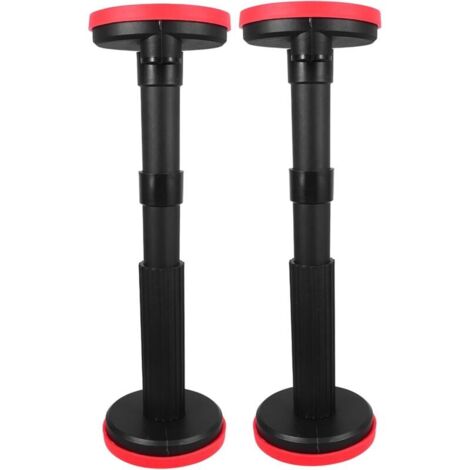2 Pièces Cadre De Support Réglable Tige De Support D'outil Auxiliaire Boussole De Haute Précision Tige De Support De Levage Tige De Support De Tige D'armoire Décor PVC Black