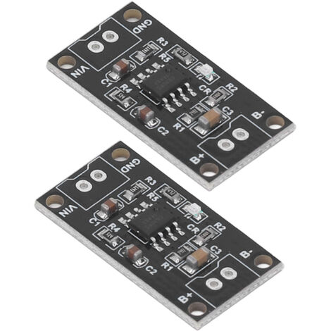 2 Pièces Carte de Charge pour Batterie NiMH 1S, Module de Charge CC CV avec Protection Court-Circuit 1.5V MRB048A