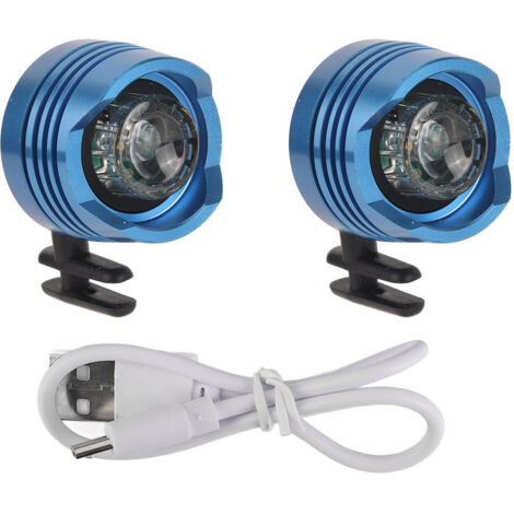 2 Pièces Chaussures Lumineuses LED pour Marche Course Camping Cadeau Original Bleu Nuit Fluorescent