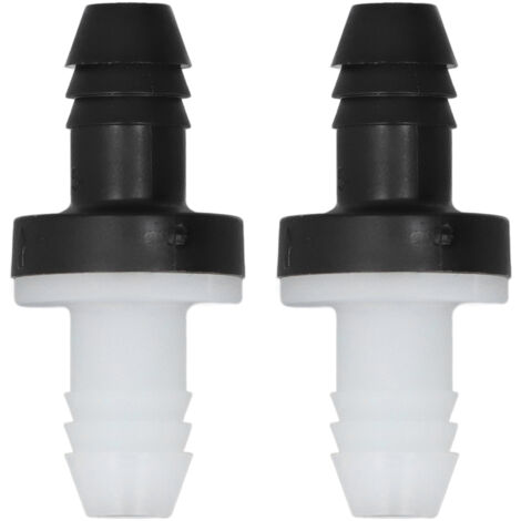 2 Pièces Clapet Anti-Retour 3/8 Pouce 10mm Plastique pour Pompe à Air Aquarium Compresseur Eau Carburant Gaz Liquide