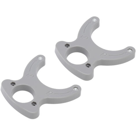 2 Pièces Clé à Plateau d'Insertion pour Table de Routage, Précision Élevée, Anneau en Plastique Portable pour Travail du Bois