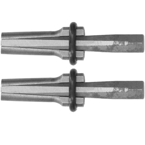 2 Pièces Coin de Fendeur Lourd 14mm pour Roche et Pierre en Acier Rapide - Outil de Fendage