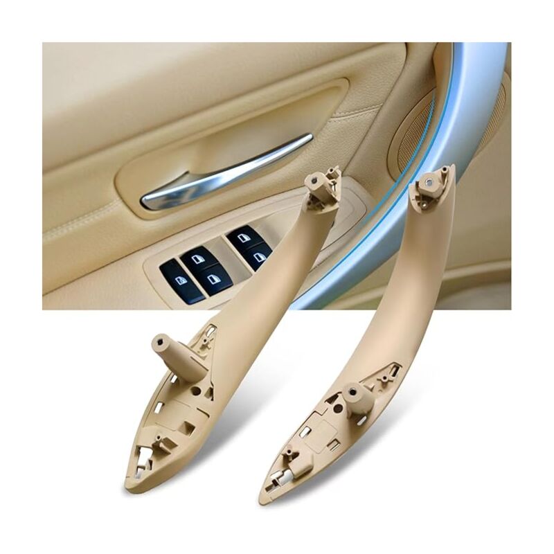 2 pièces compatibles avec poignée de porte intérieure BMW série 3 F30 F31 F80 poignées intérieures arrière gauche+poignée de porte arrière droite