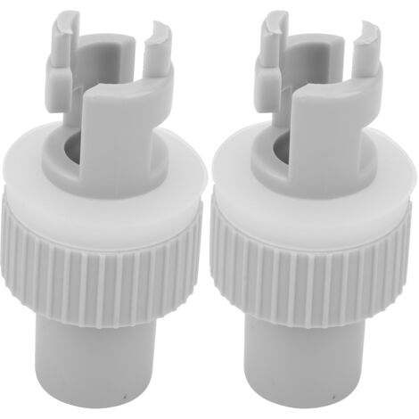 2 Pièces Connecteur de Valve à Air pour Kayak Gonflable, Adaptateur de Tuyau pour Bateaux d'Aviron Accessoires