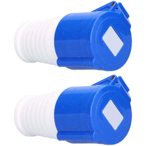 2 Pièces Connecteur Industriel 3 Broches Haute Conductivité Étanche 220V-250V Durable