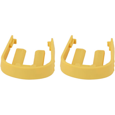 2 Pièces Connecteur Rapide pour Nettoyeur Haute Pression, Clip C Léger en ABS pour Karcher K2 K3 K7, Jaune