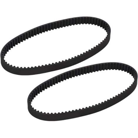 2 Pièces Courroie de Remplacement 1611129 pour Aspirateur Bissell ProHeat 2X Revolution Pet Pro - Pièce Détachée