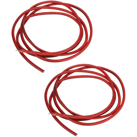 2 Pièces Courroie Machine à Coudre Cuir Véritable Pièces Détachées Pédale à Pied Accessoires