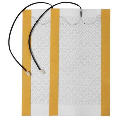 2 Pièces Coussin Chauffant Voiture 12V Fibre Carbone - Éléments Chauffants Siège Auto