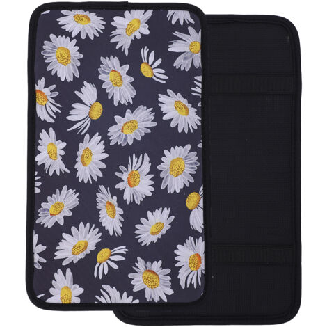 2 Pièces Coussin de Protection pour Accoudoir Central Auto Universel, Couverture Antidérapante