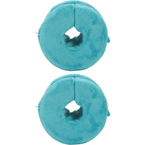 2 Pièces Coussin de Surélévation pour Pieds - Oreiller de Confort pour Cheville et Talon, Soulagement de la Pression et des Douleurs Plantaires