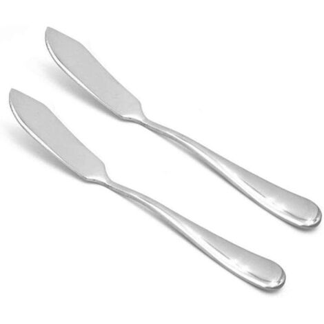 2 pièces couteau à beurre en acier inoxydable applicateur de beurre outil de petit déjeuner portable gadget de cuisine