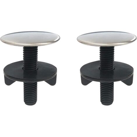 2 pièces couvercle de trou de robinet de cuisine évier couvercle de plaque de trou de robinet couvercle de bouchon en métal brossé bouchon en acier inoxydable couvercle de trou d'évier de cuisine