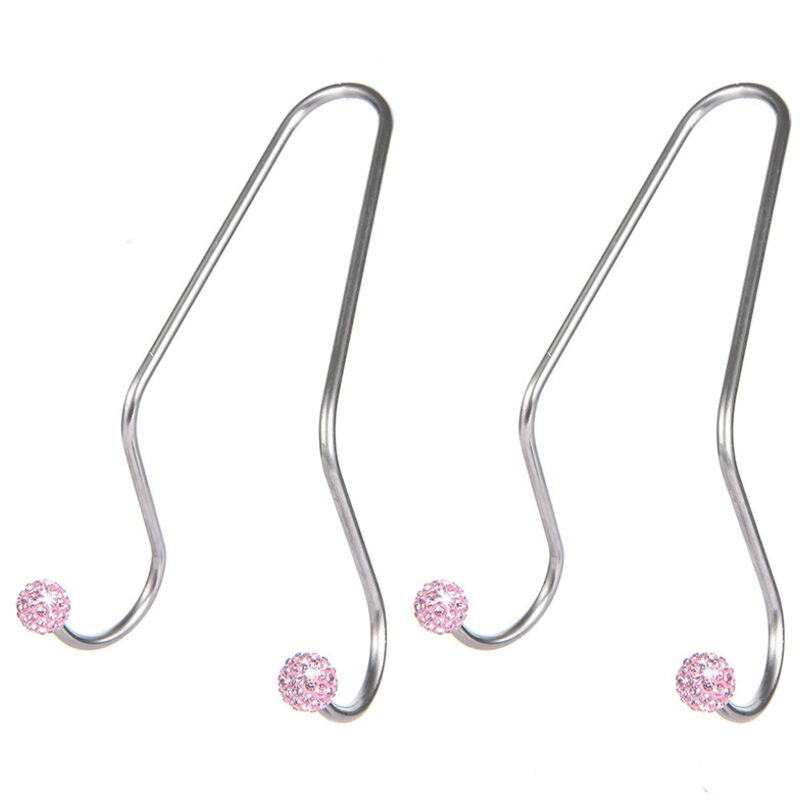 2 Pièces Crochet Appuie Tete Voiture Crochet Organisateur de Suspension, Multifonctionnel Bling Acier Inoxydable Crochet de Siège Auto pour Sac à