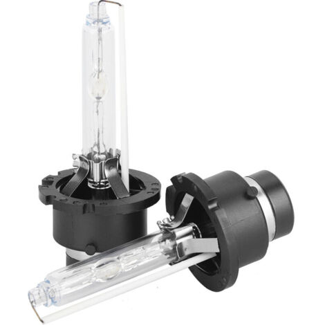 2 pièces de ampoules D4S 6000K 35W Xenon HID pour remplacement de phare, lumière de haute luminosité,de
