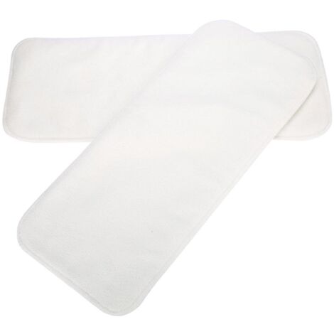 2 Pièces de Coussinets Inserts pour Couches Lavables et Réutilisables