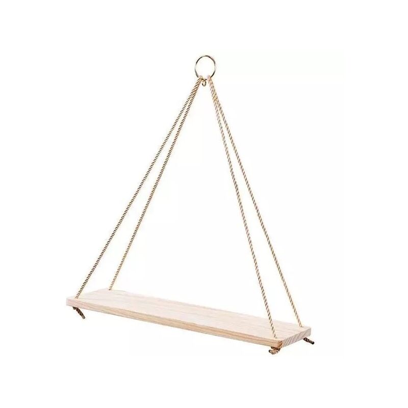 Fei Yu - 2 pièces de décoration murale suspendue corde support de rangement pot de fleur support de rangement nordique tenture murale moderne simple